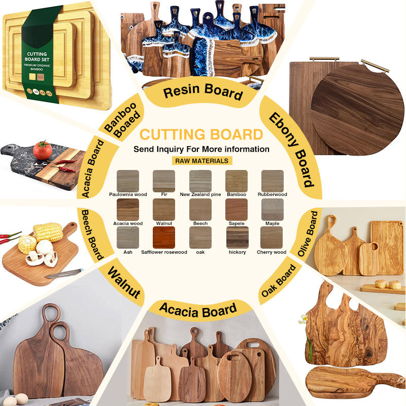 CRAFT WOOD Bamboo Cutting Board Gift Set β 3-Piece Reversible Wooden Boards with Deep Juice Groove & Handles β Premium Charcuterie & Butcher Blocks for Kitchen