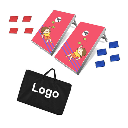 Factory Custom Outdoor Game Cornhole Boards Game Set Corn Hole With Cornhole Bags